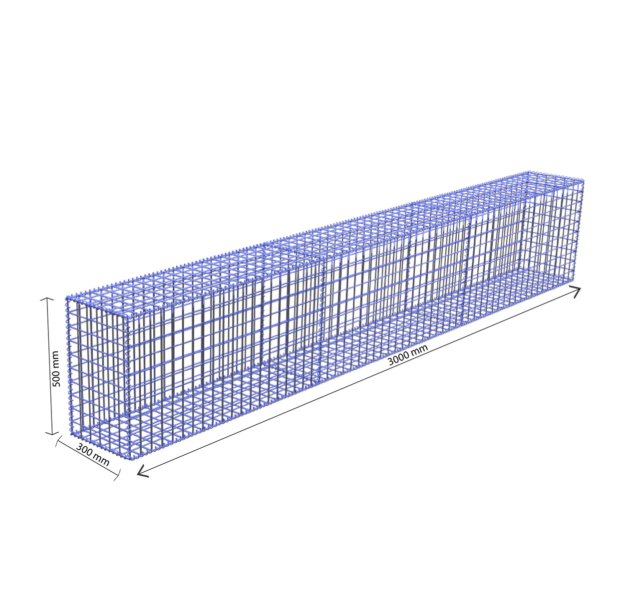 Gabion 3000×500×300