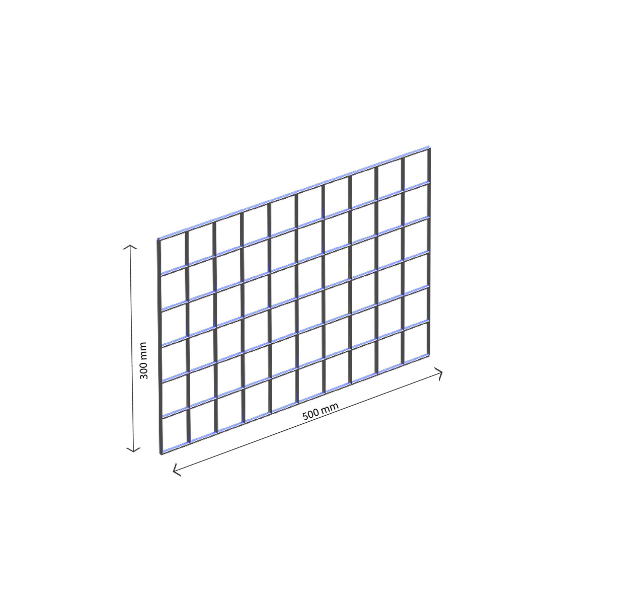 Welded Wire Mesh Panel 500x300