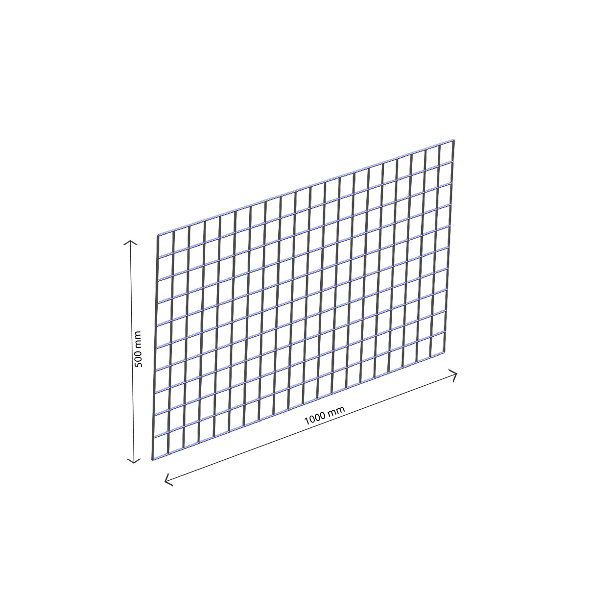 Welded Wire Mesh Panel 1000x500