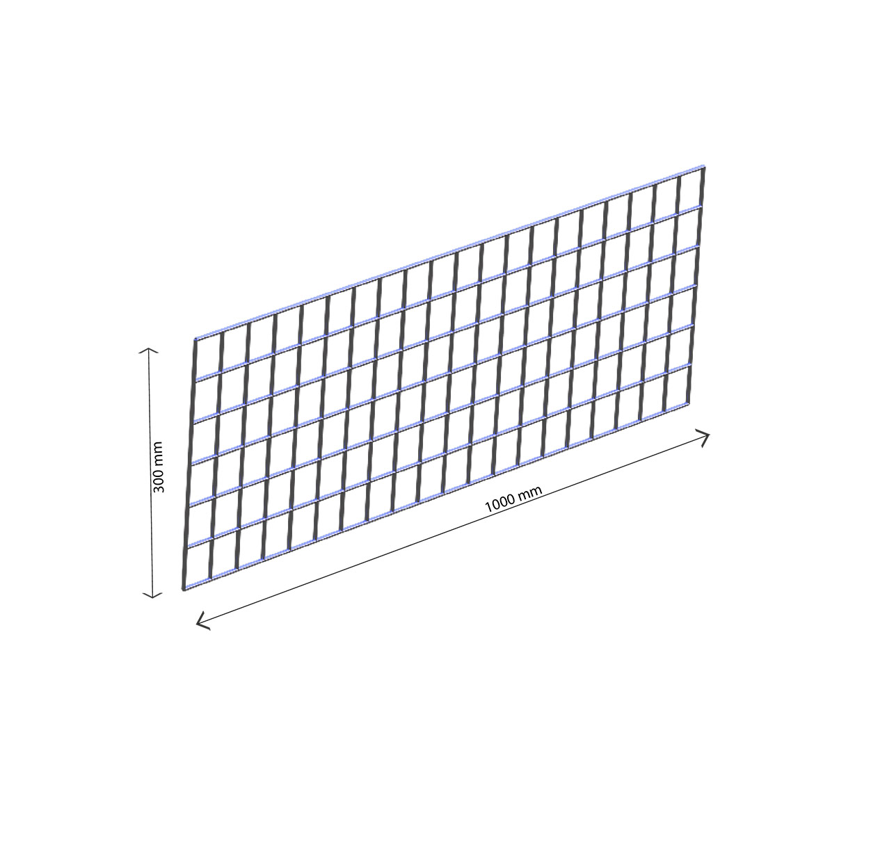 Welded Wire Mesh Panel 1000x300