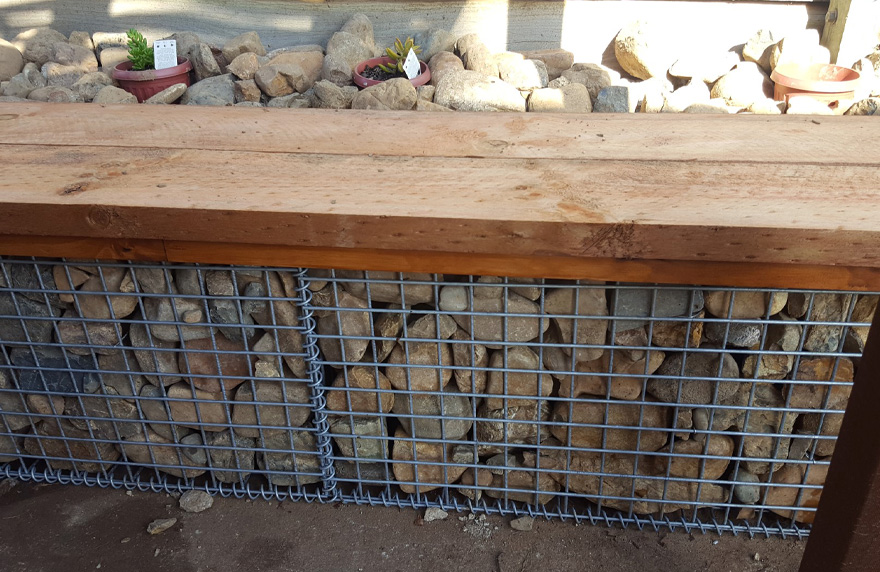 Gabion Outdoor Seating