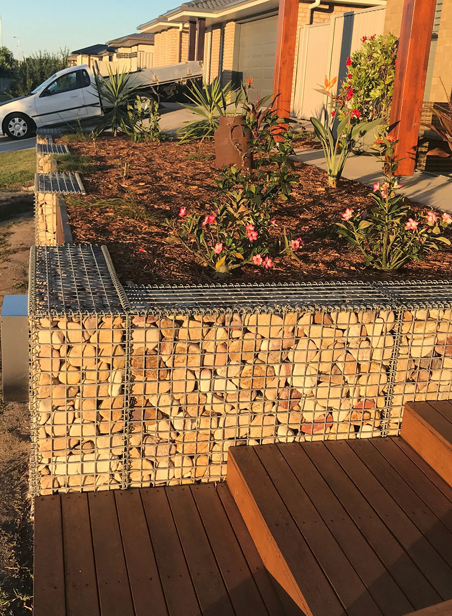 Gabion Seats